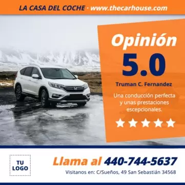 Edita tu plantilla de opiniones