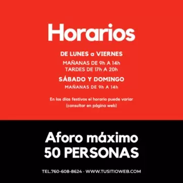 Editar mi horario comercial