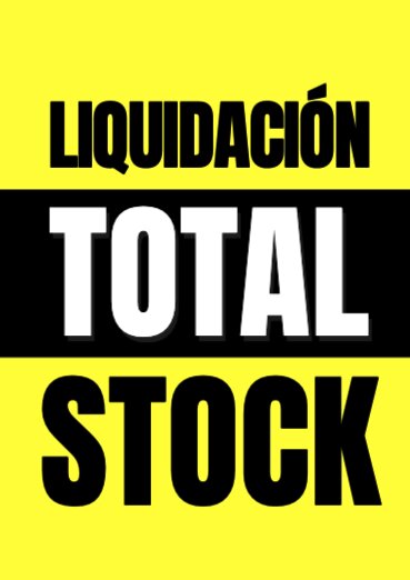 Carteles De Liquidación Para Tu Negocio 9563