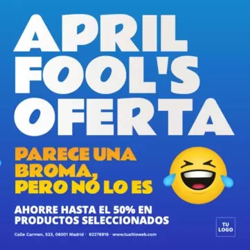 Crear un diseño de Aprils Fools
