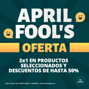 Crear un diseño de Aprils Fools