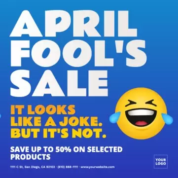 Erstelle ein Aprilscherz-Design