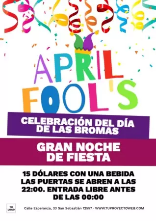 Crear un diseño de Aprils Fools