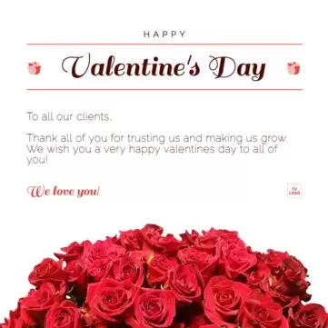 Edit your Valentine's design