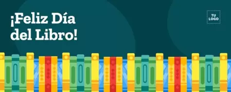 Edita una plantilla del día del libro