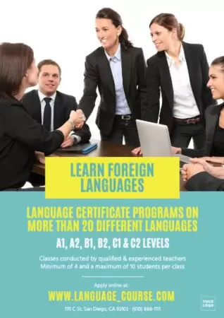 Modifier un modèle pour vos cours de langue