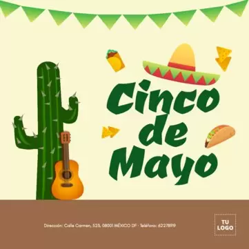 Editar una plantilla del 5 de Mayo