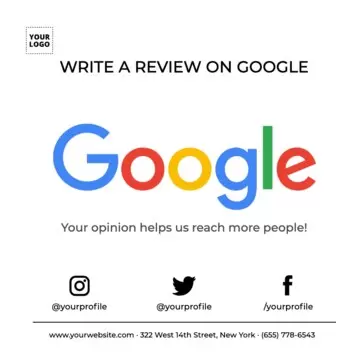 Edit a template to ask for reviews