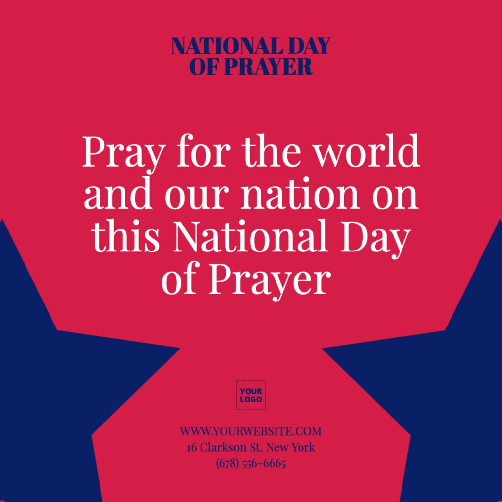 National Day of Prayer free images to edit online