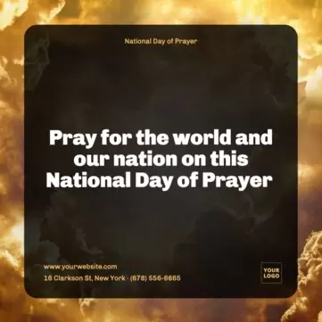 Edit a National Day of Prayer design