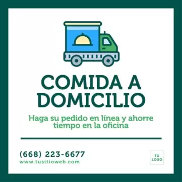 Editar un cartel para supermercado