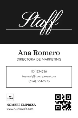 Editar una tarjeta de identificación