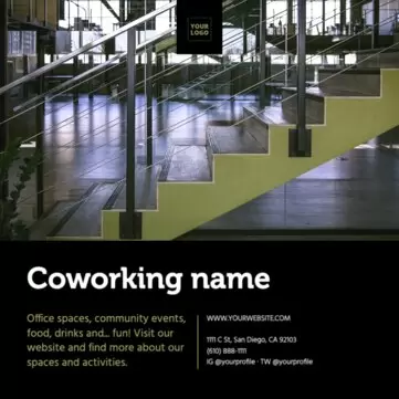 Edit a coworking space template