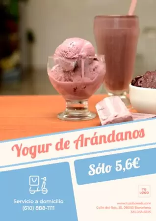 Edita un diseño para heladerías