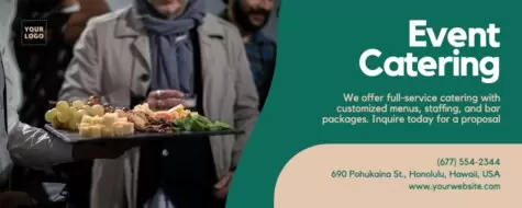 Edit a catering menu