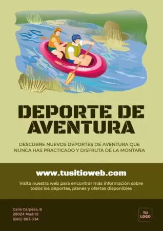 Edita un folleto de escalada