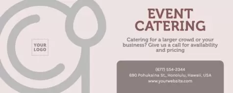 Edit a catering menu