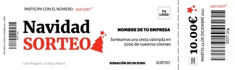 Crea un boleto de rifa