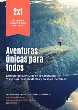 Edita un folleto de escalada