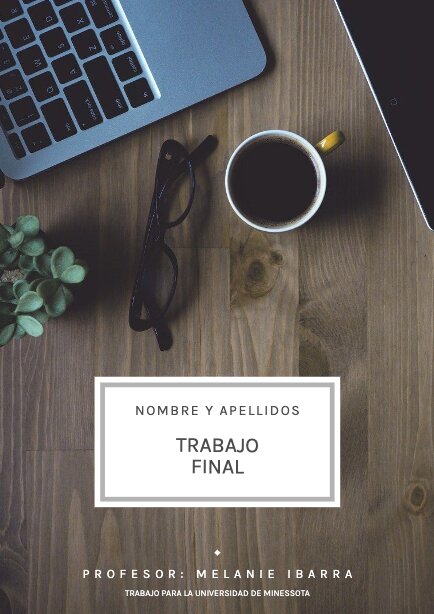 Cómo hacer una portada de trabajo con EDIT.org