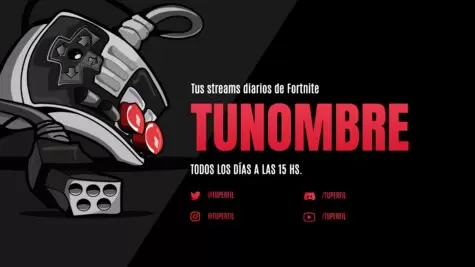 Edita un banner de Twitch