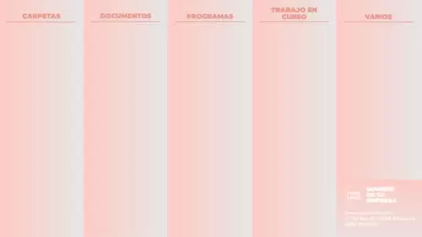 Edita un organizador de escritorio para ordenador