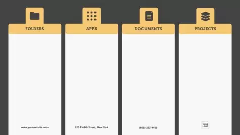 Edit a desktop wallpaper organizer