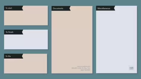 Edita un organitzador d'escriptori per l'ordinador