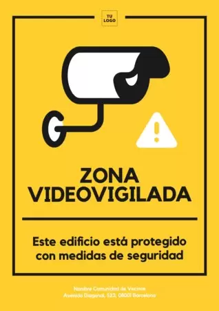 Edita un cartel para tu comunidad de vecinos