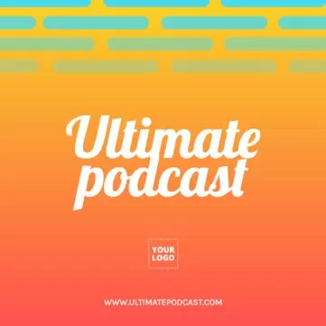 Bearbeite ein Podcast-Cover