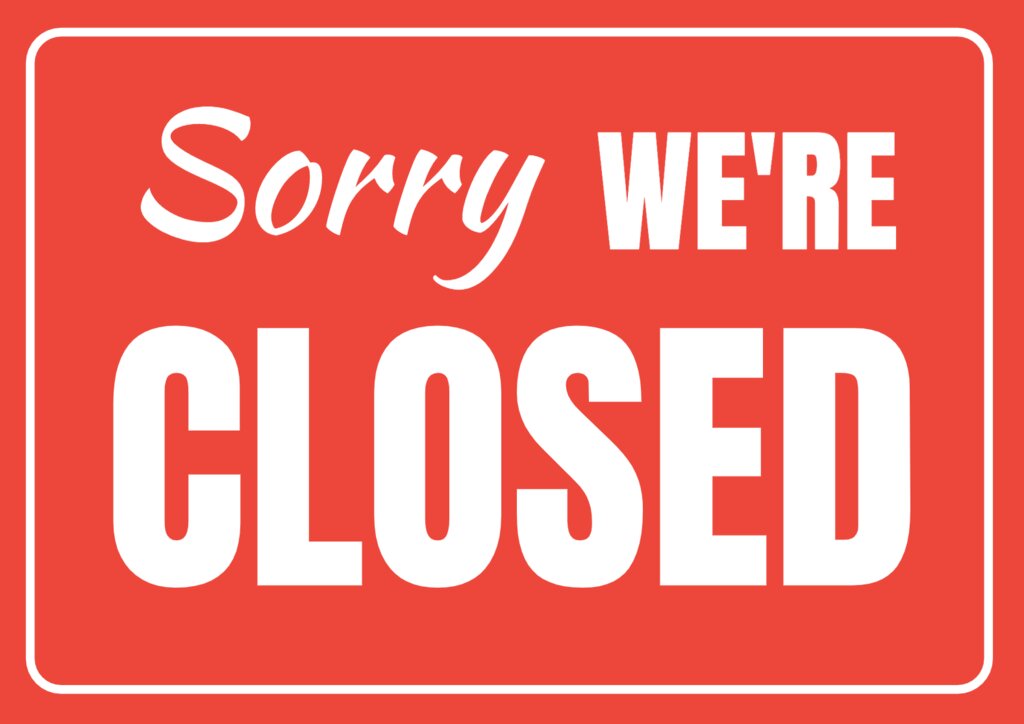 Customizable Open Closed Signs To Print