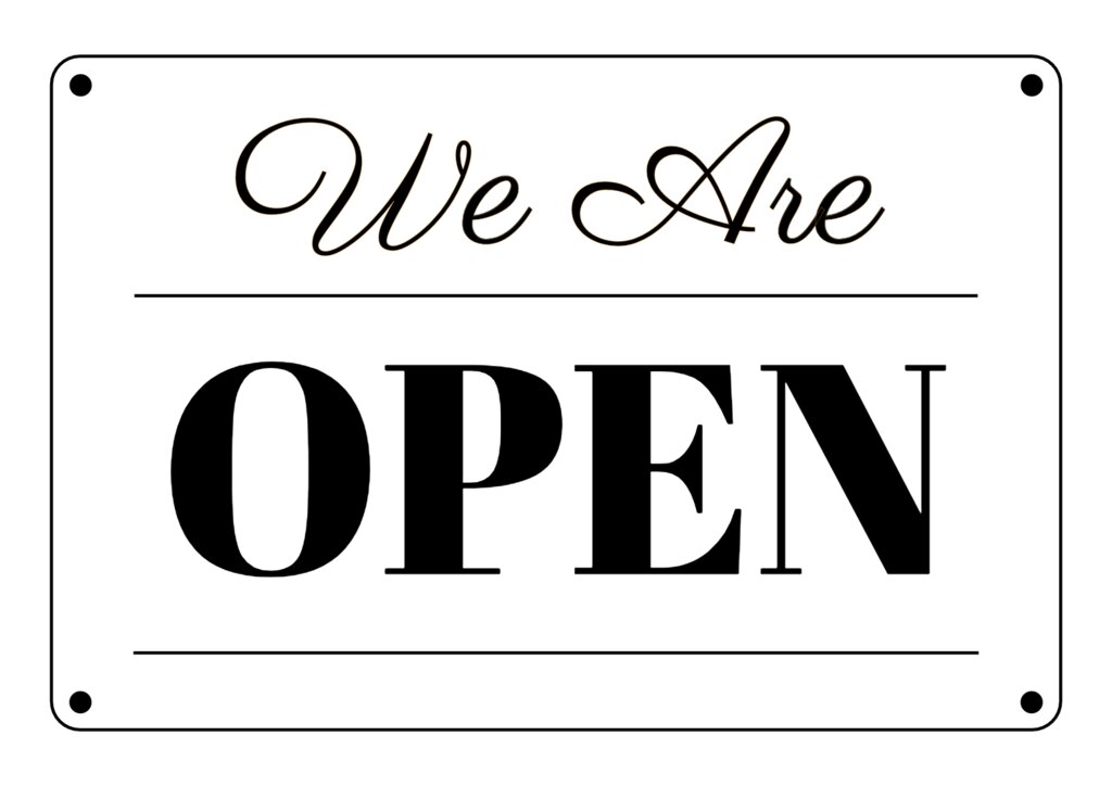 Open Closed Sign Printable