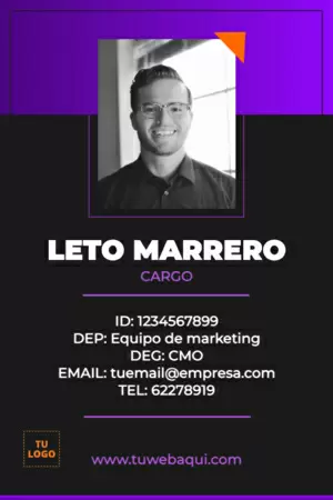 Editar una tarjeta de identificación