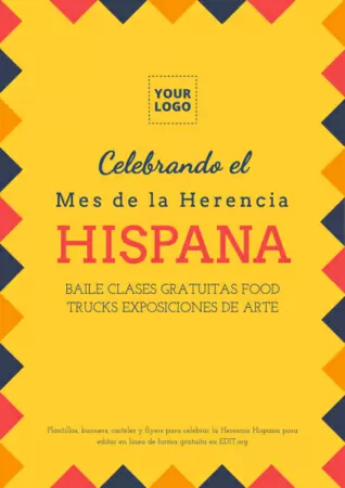  Edita una plantilla de Herencia Hispana