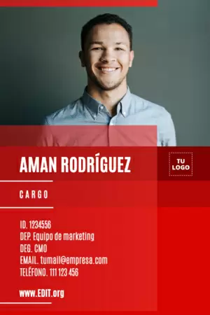 Editar una tarjeta de identificación