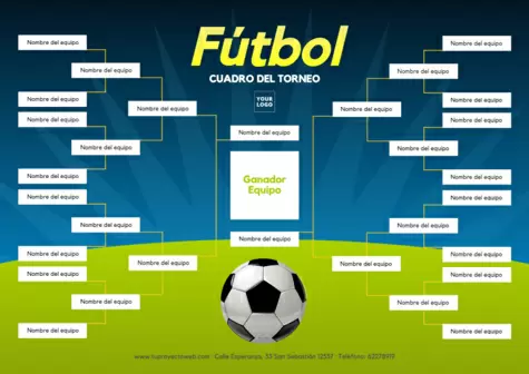 Edita tu plantilla de torneo