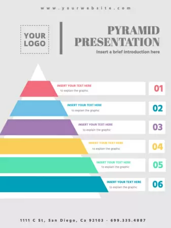 Edit a Pyramid Infographic