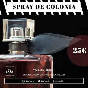 Edita un diseño para tu perfumería