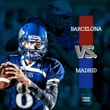 Edita carteles de partidos