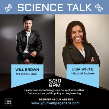 Edit a Motivational Speaker ad