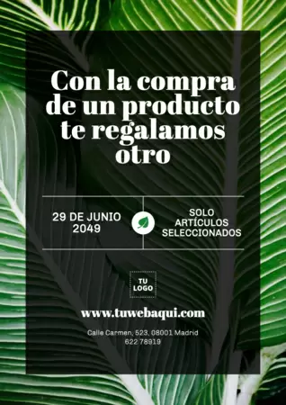 Edita una plantilla para redes sociales