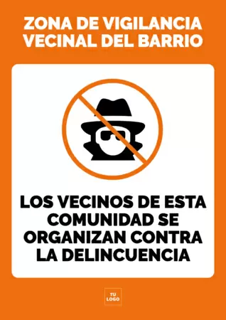 Edita un cartel para tu comunidad de vecinos