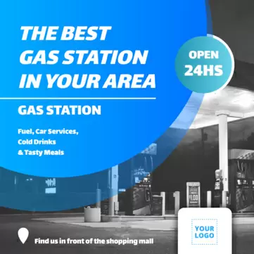 Edit a gas station template