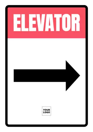 Edit an elevator sign