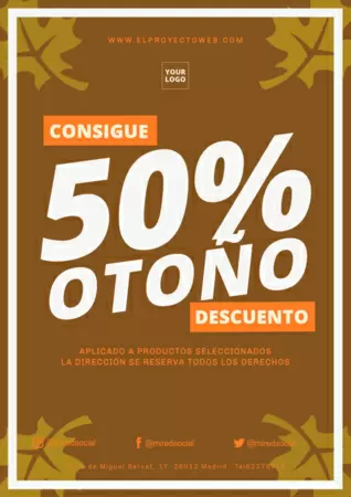 Edita una plantilla para redes sociales