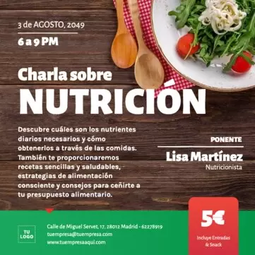 Edita un flyer de Orador Motivacional