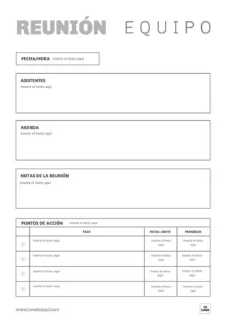 Editar un Acta de Reunión