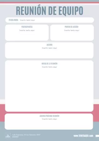 Editar un Acta de Reunión