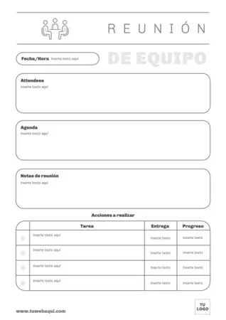 Editar un Acta de Reunión