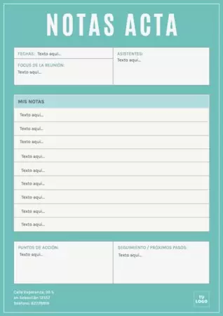 Editar un Acta de Reunión